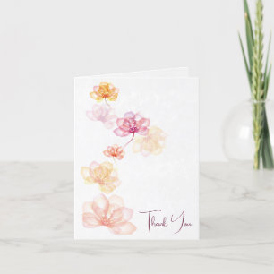 Iridescent Flowers For Sympathy Thank You