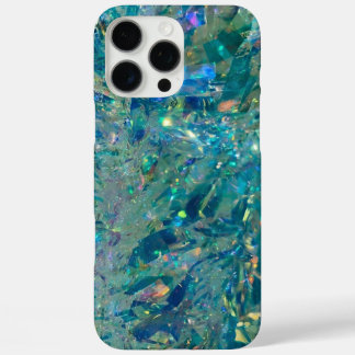 Iridescent Fragments: A Cool Cascade iPhone 16 Pro Max Case