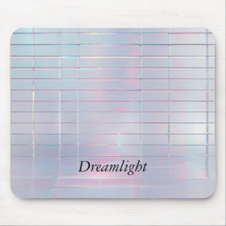 Iridescent Grid Pattern Mousepad