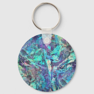 iridescent keychain
