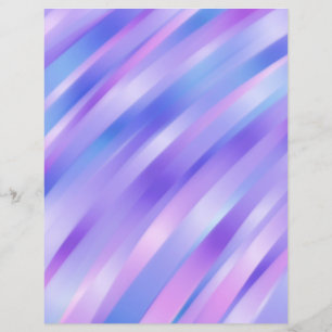 Iridescent Ribbons Scrapbook Paper