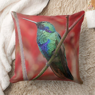 Iridescent Shine Throw Pillow