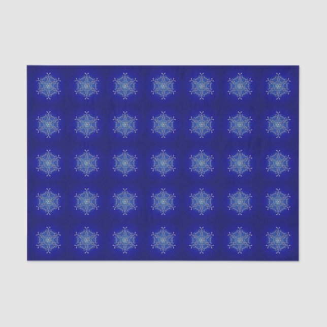 Iridescent Snowflake Tissue Paper (Front)