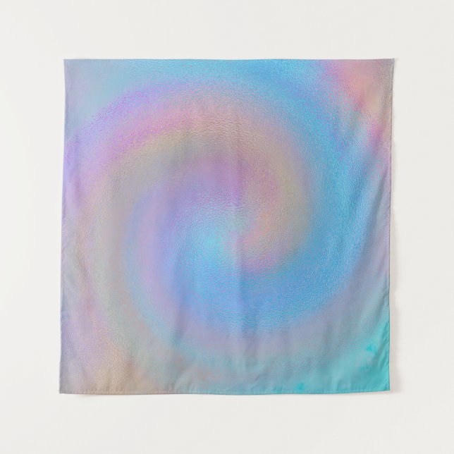 Iridescent Spiral Tapestry (Front)