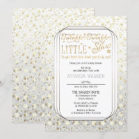 Iridescent Twinkle Twinkle Little Star Baby Shower
