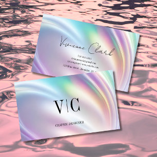 Iridescent Wave Business Card
