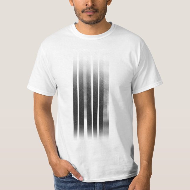 Irie Blurred Effect Typography Reggae T-Shirt (Front)