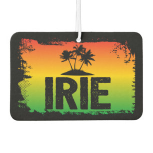 IRIE Jamaican Palm Trees Monogram Air Freshener