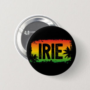 IRIE Jamaican Patwah 2 Inch Round Button