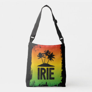 IRIE Jamaican Rastafarian Patwah Greeting Crossbody Bag