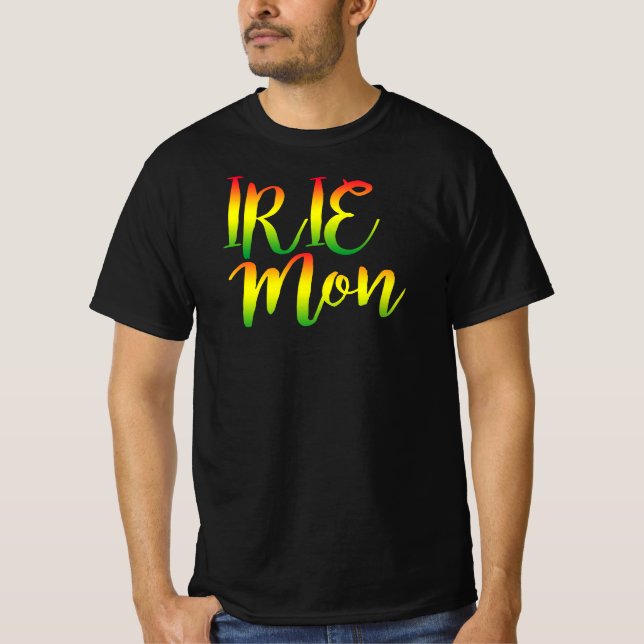 Irie Mon - G00d Vibes Only Rasta Reggae Roots Tee (Front)