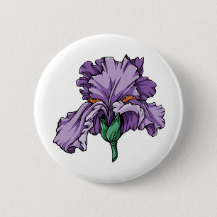 Iris 2 Inch Round Button