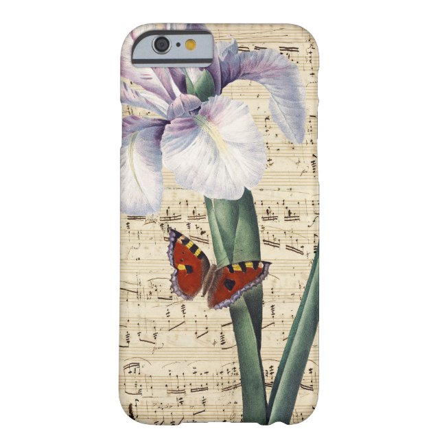 Iris and Music Case-Mate iPhone Case (Back)