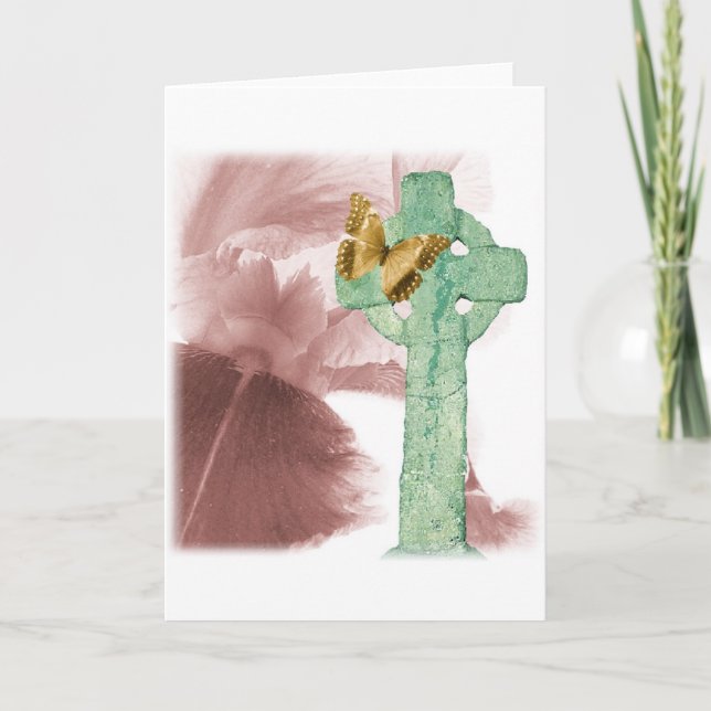 Iris and stone marker card (Front)