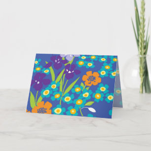 iris bleu japonais iris carte