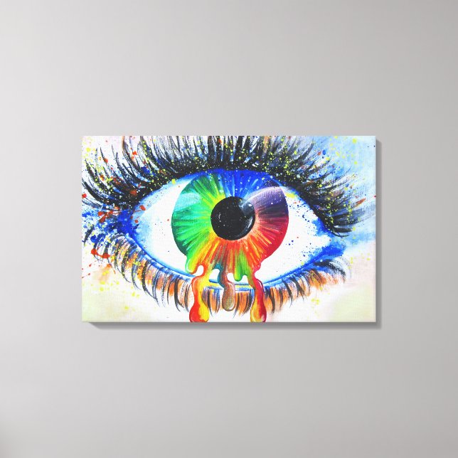Iris Canvas Print (Front)