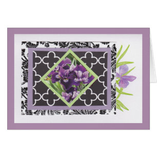 Iris Card, Blank Inside