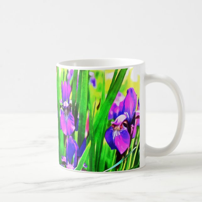 Iris Coffee Mug (Right)