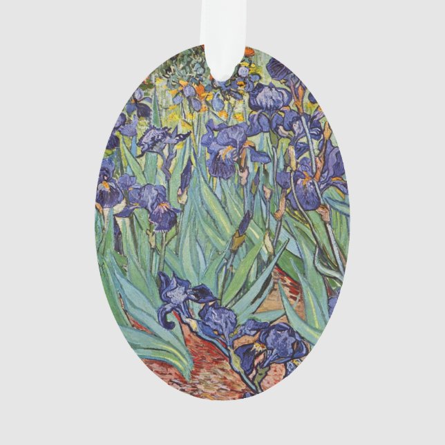 Iris de Van Gogh Peinture Impressionniste (dos)