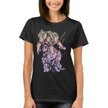 Iris Digital Art Sketch Transparency Tshirt