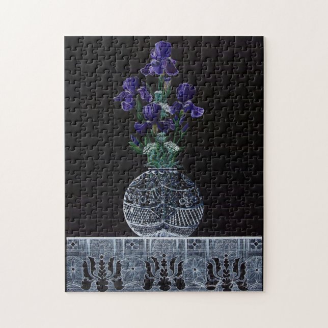 Iris et Lace Puzzle (Vertical)