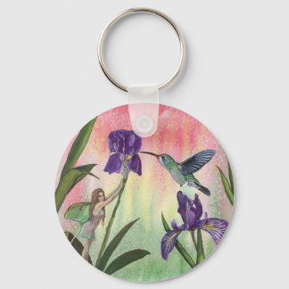 Iris Fairy Keychain