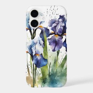 Iris - Fleurs aquarelles