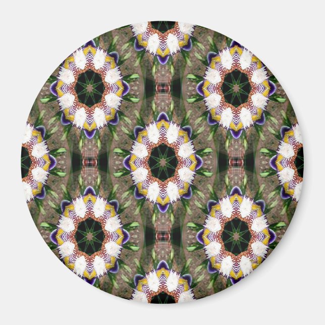 Iris Floats..... Magnet (Front)