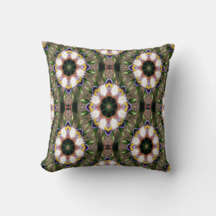 Iris Floats..... Throw Pillow