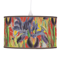 Iris Floral Fantasy Red