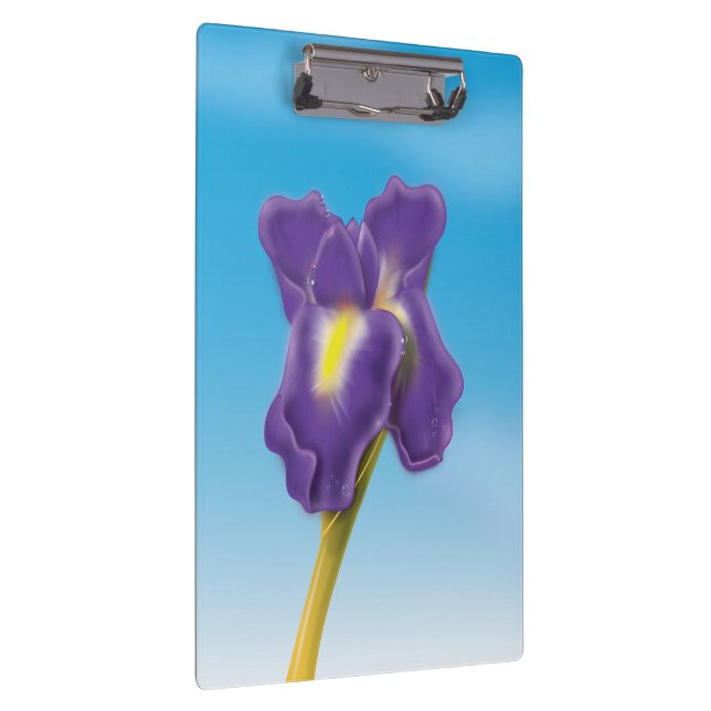 Iris Flower Clipboard (Right)