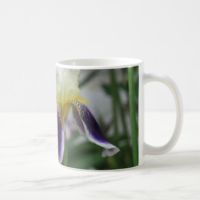 Iris Flower Photo Mug (Droite)