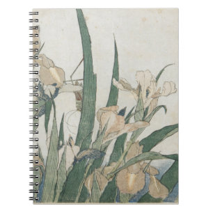 Iris Flowers and Grasshopper, c.1830-31 Notebook