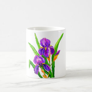 Iris Flowers Coffee Mug Irises