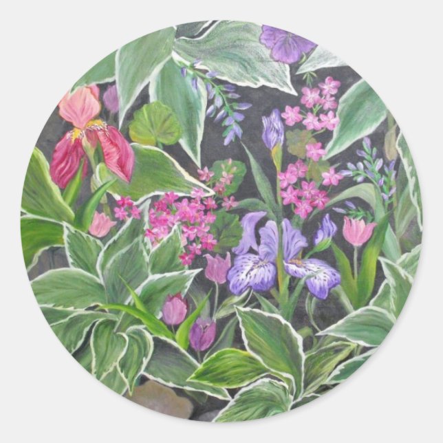 Iris Garden Sticker (Front)