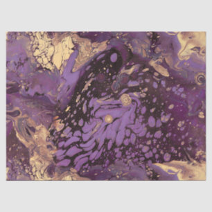 iris gold ink swirl : tissue paper