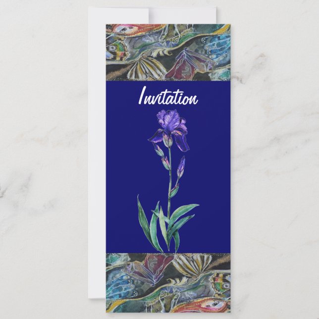 Iris Invitation (Front)