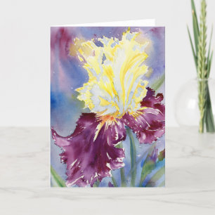 "Iris IX" Blank Notecard