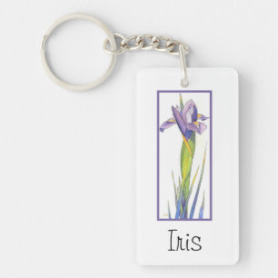 Iris Keychain