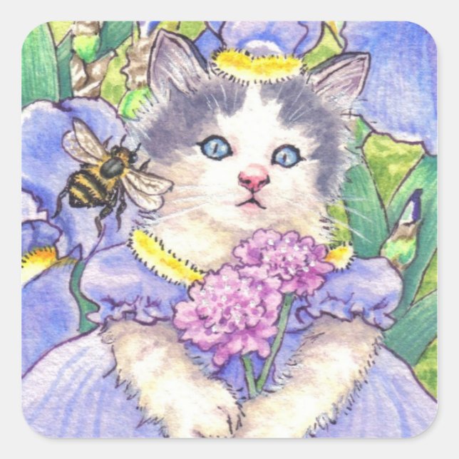 Iris Kitten stickers (Front)