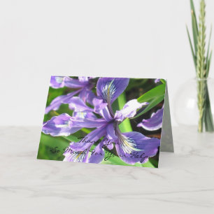 Iris Merci Carte pour notes