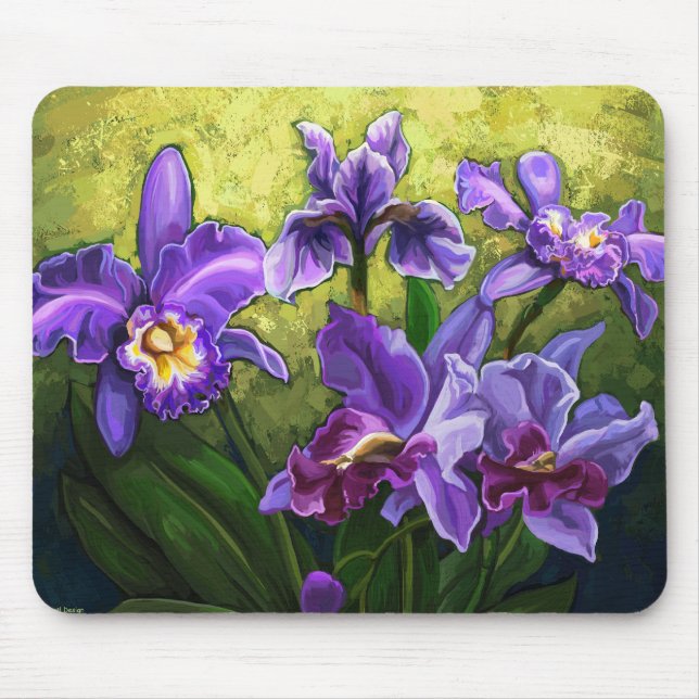 Iris Mouse Pad (Front)