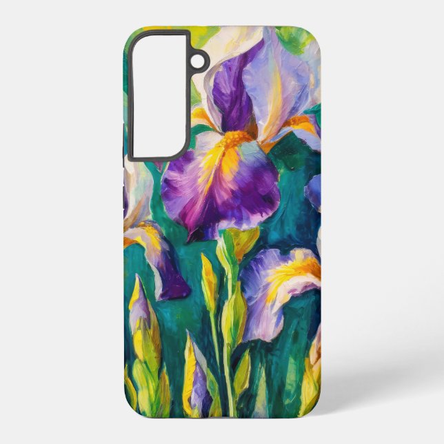 Iris Painting Samsung Galaxy S22+ Case (Back)