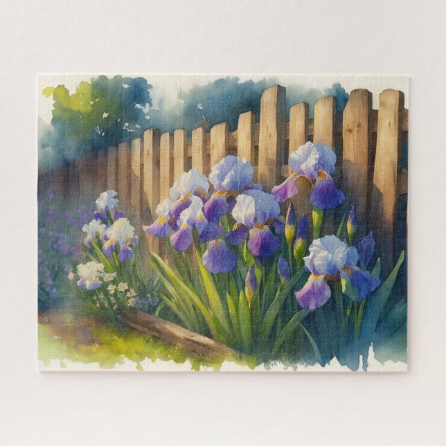 Iris Patch Jigsaw Puzzle (Horizontal)