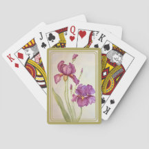 Iris playing cards
