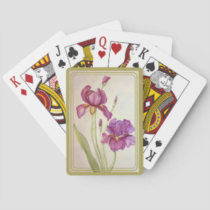 Iris playing cards