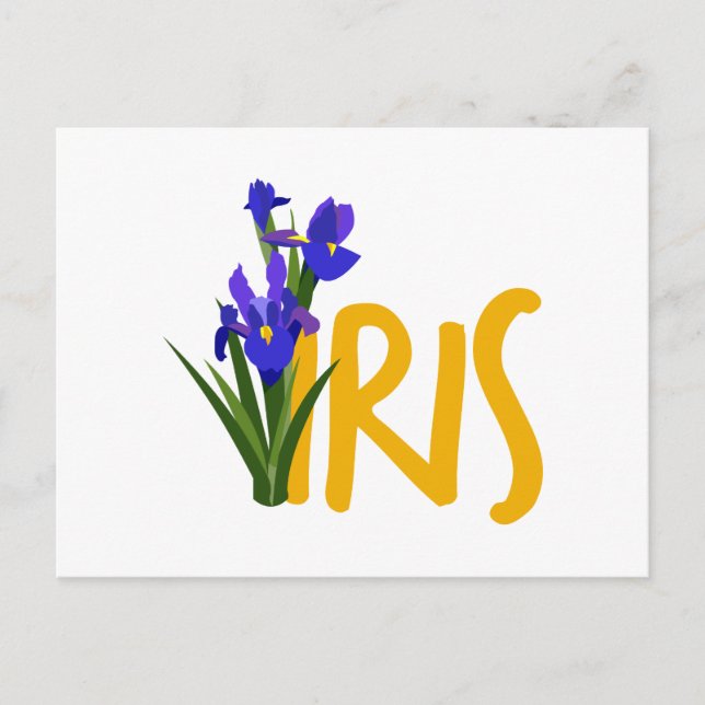 Iris Postcard (Front)