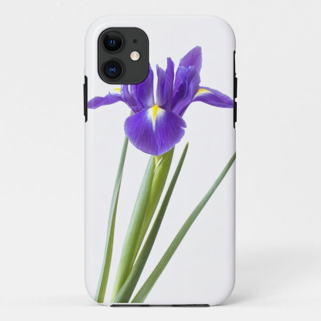 Iris pourpre sur le coque iphone (Dos)