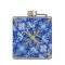 Iris Print Design Flask