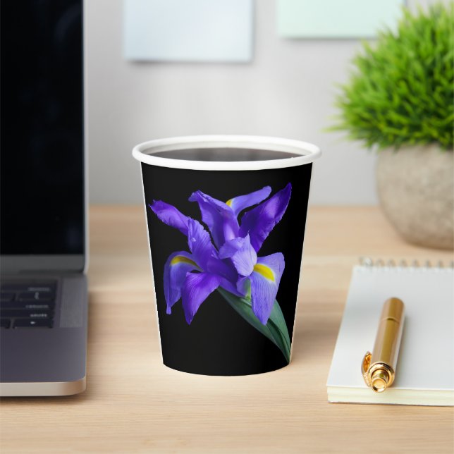Iris Printed Paper Cup (Insitu)